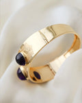 The Most Stunning Thing of Amethyst Cabochon Beauty 18K Gold 1965