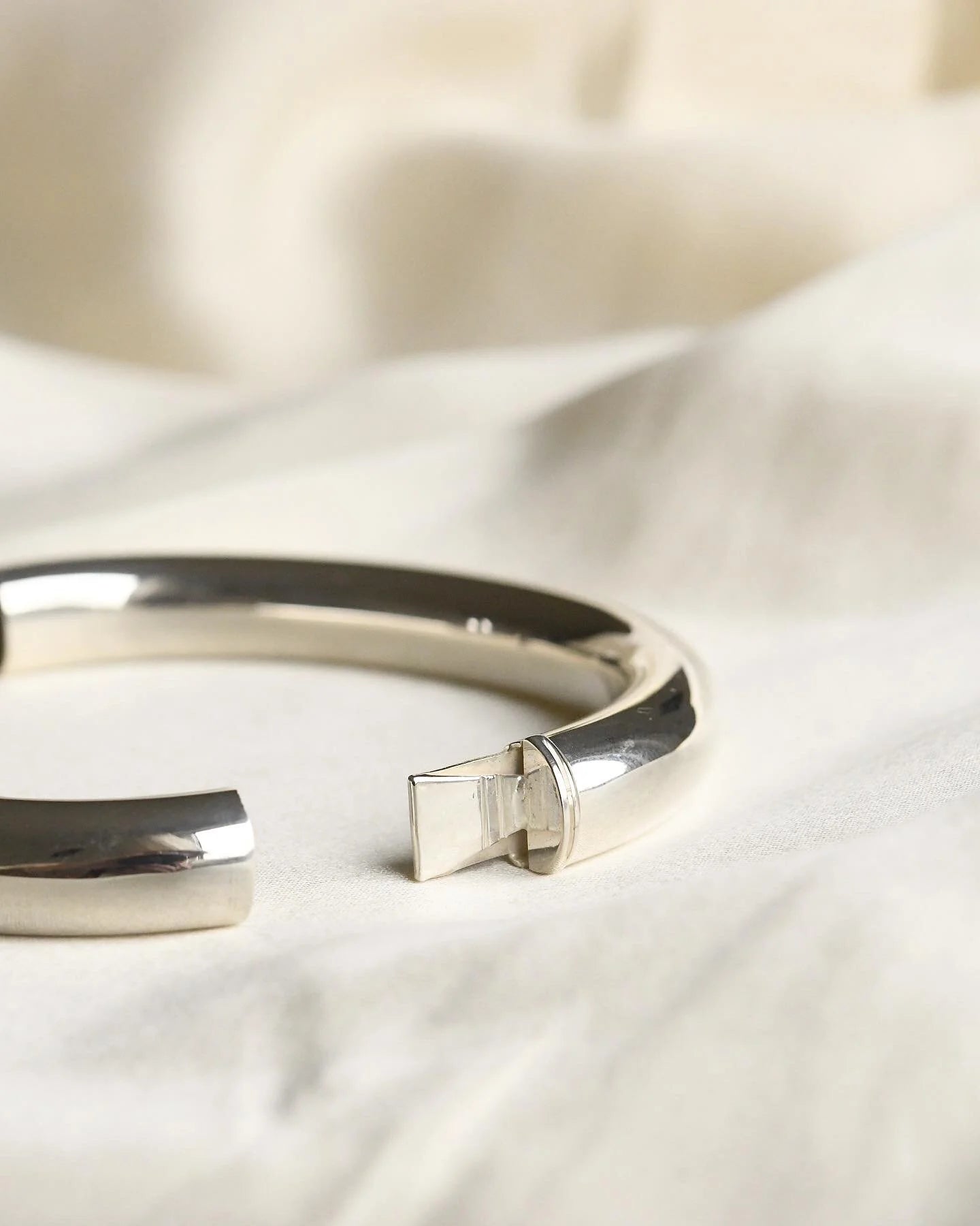 Big, Cool Silver Bangle