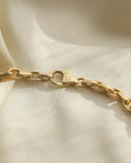 Glowing Vintage Anchor Chain 14K Gold
