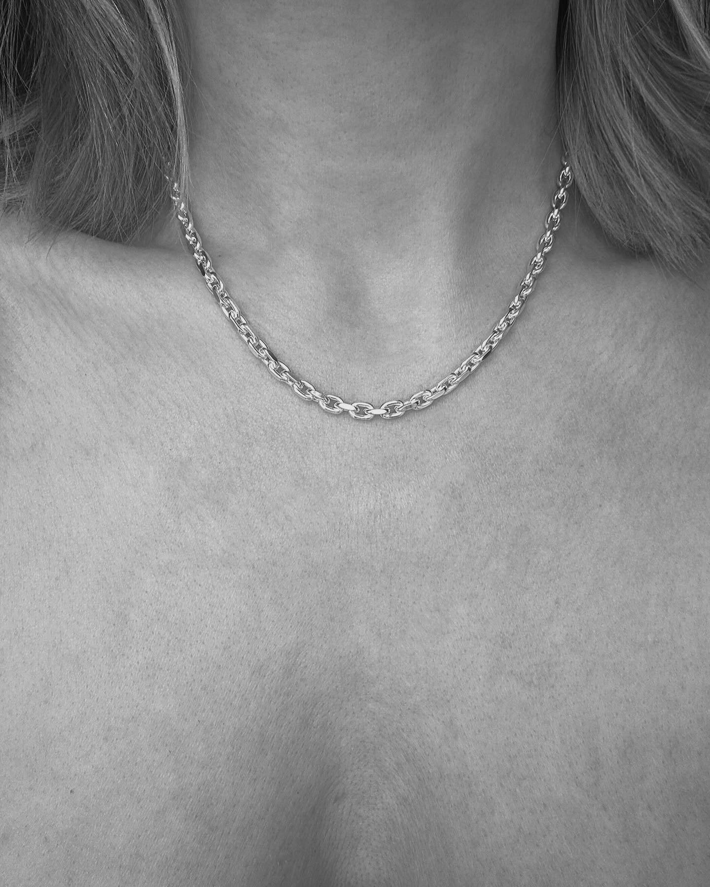 OMJ FINE JEWELRY : Classic Biker Link Chain 27 Grams Denmark 2024