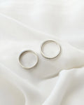 Dreamy Swedish Vintage Diamond Band 0.50 Carats Ring 18K White Gold