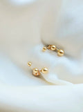 Perfect Vintage Climber Studs 18K Gold