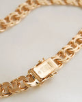 Extreme Top Condition Rose Toned Swedish Vintage Bismarck Bracelet 18K Gold 1970