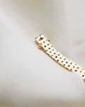 Fantastic Fluid Super Shine Link Bracelet Vintage Denmark 1960s 14K Gold