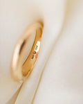 Gorg Stacking Band Danish Vintage w High Quality Diamond 18K Gold