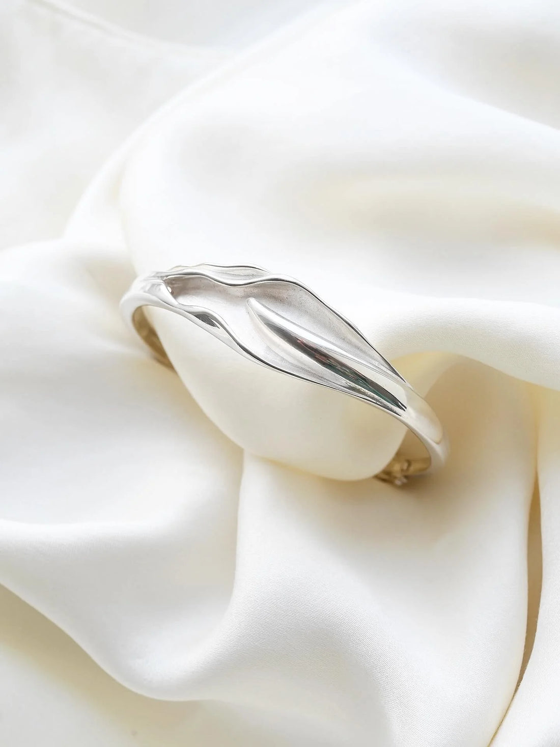 Organic Vintage Bracelet Silver 1960s Denmark
