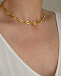 Stunning Rare Masterpiece Necklace by Georg Jensen 18K Gold Beg.1900s
