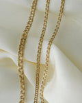 Radiant Baby Bismarck Link Chain 1942 18K Gold