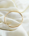 Super Heavy 18 Grams Vintage Bangle 18K Gold 1970s