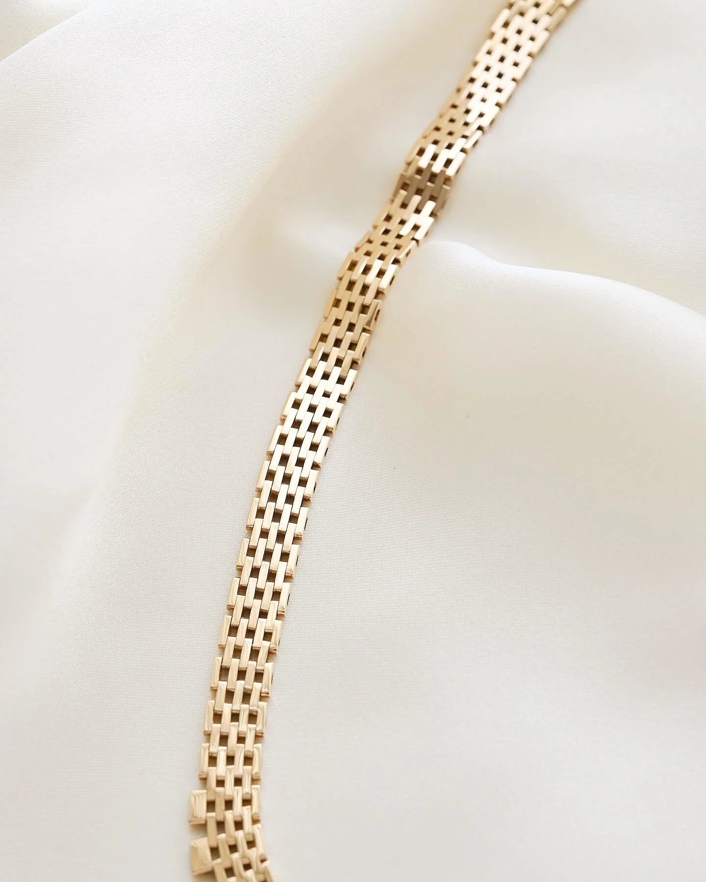Stunning Danish Vintage Necklace 14K Gold 1970s