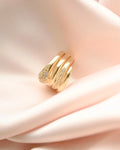 Absolutely Perfect Antique Diamond Serpent Ring 14K Gold