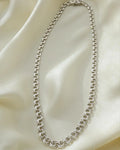 Beautiful Vintage Bismarck Necklace Silver