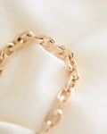 Amazing Danish 52 Grams Vintage Biker Chain 8K Gold