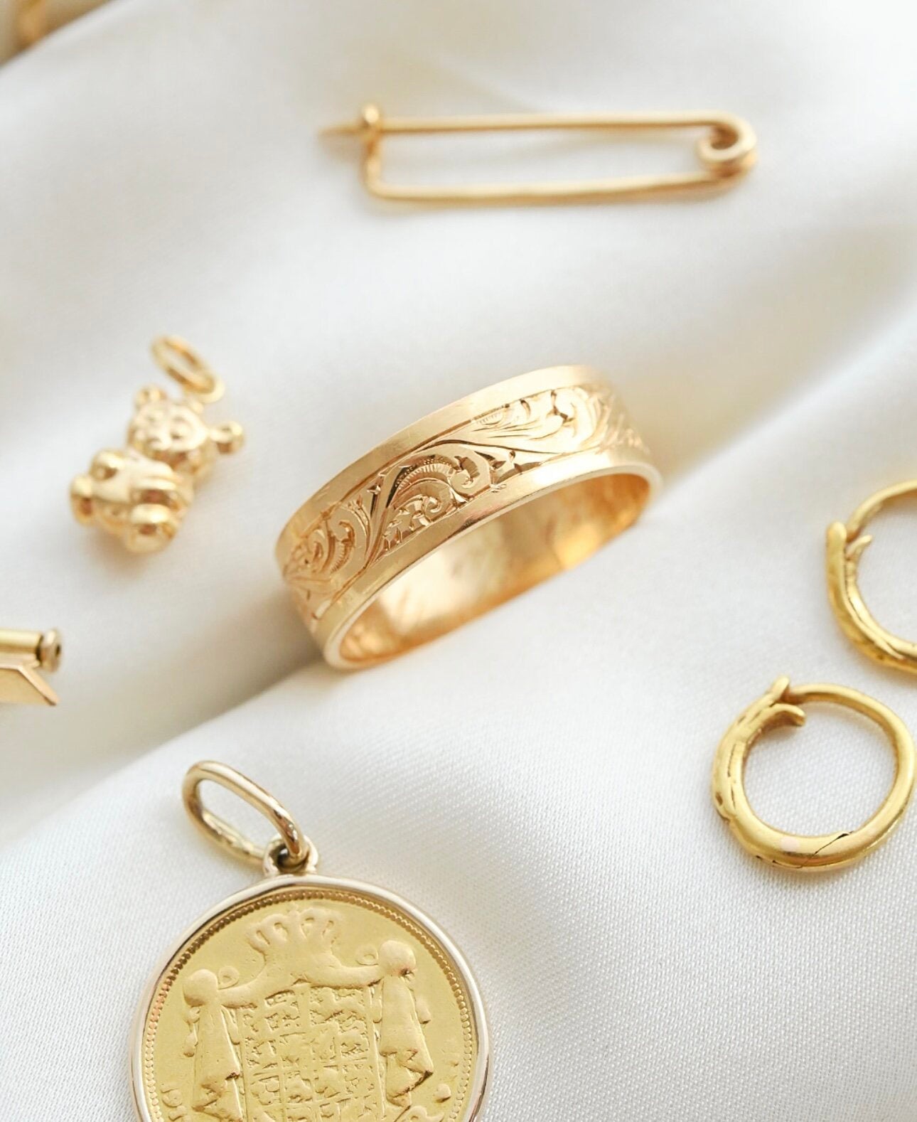 Saturday Selection Danish and Swedish Antique and Vintage Pieces 18-22K Gold 1800-1984