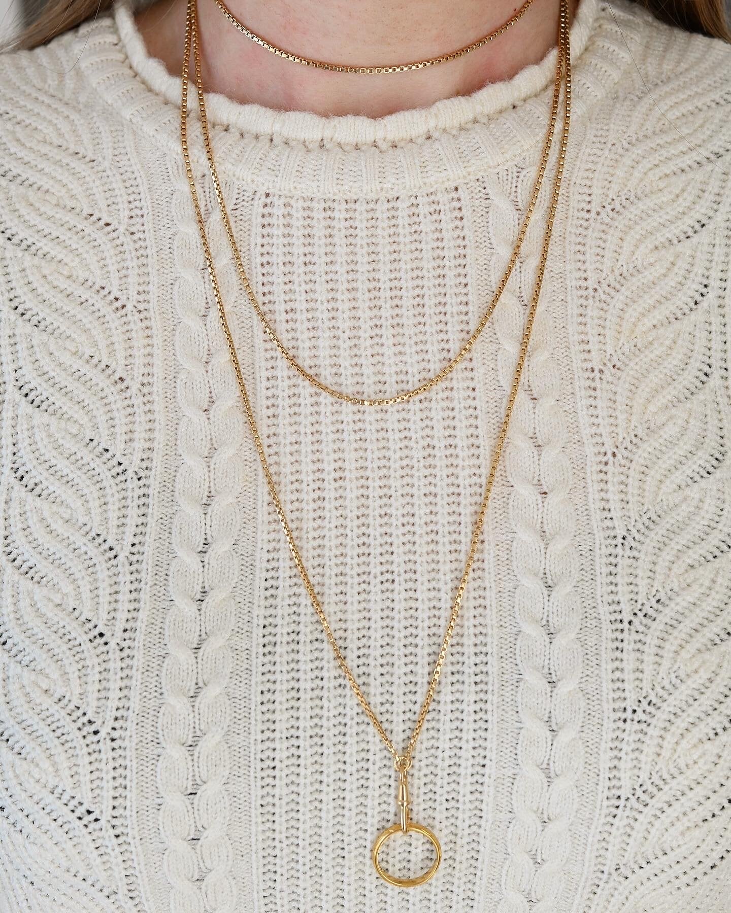 Heavy Sublime 60 Inches Long Guard Chain 18K Gold 1940s