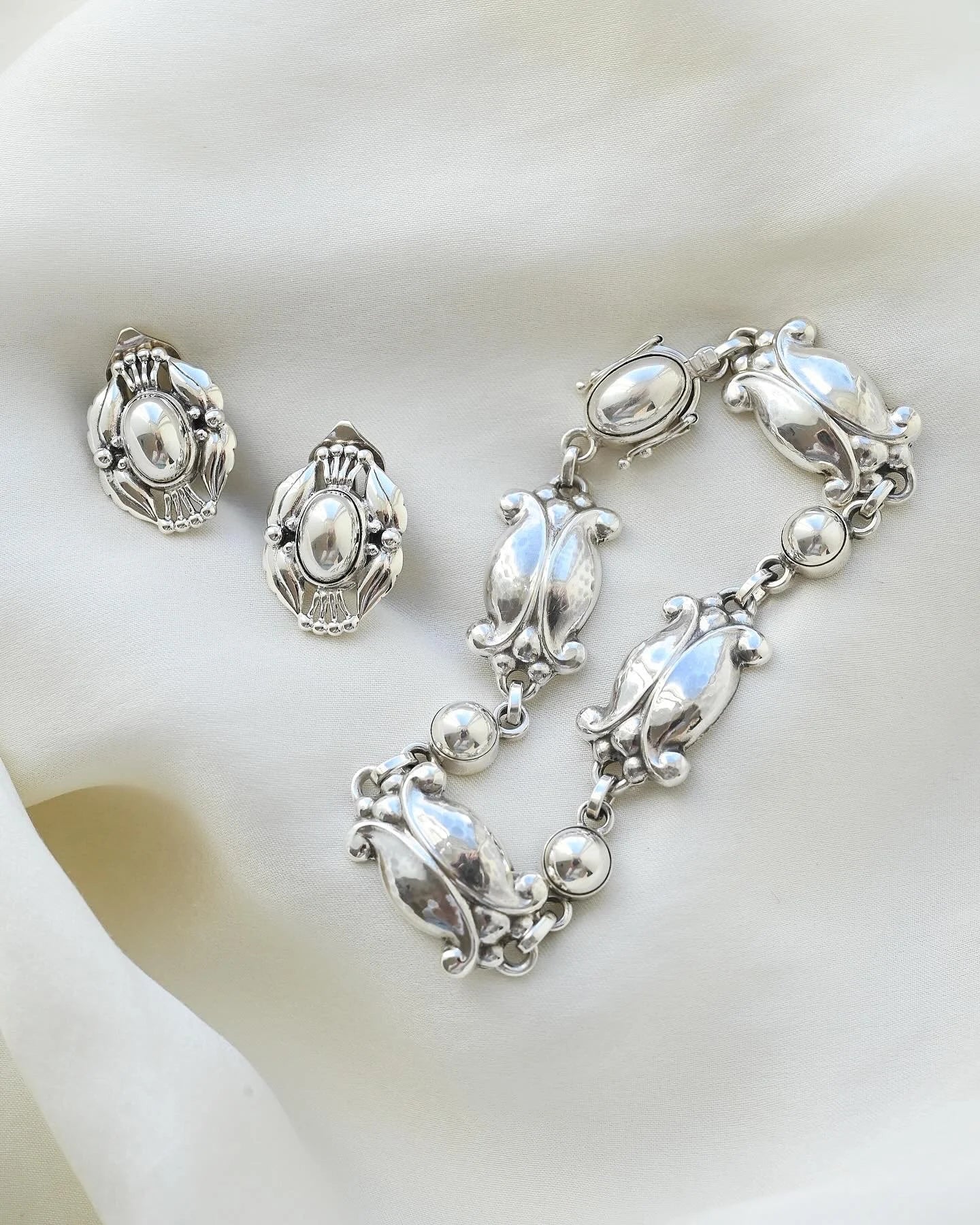 The Most Perfect Georg Jensen Bracelet Sterling Silver 1930