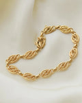 Antique Hallmarked Bracelet 18K Gold 1938