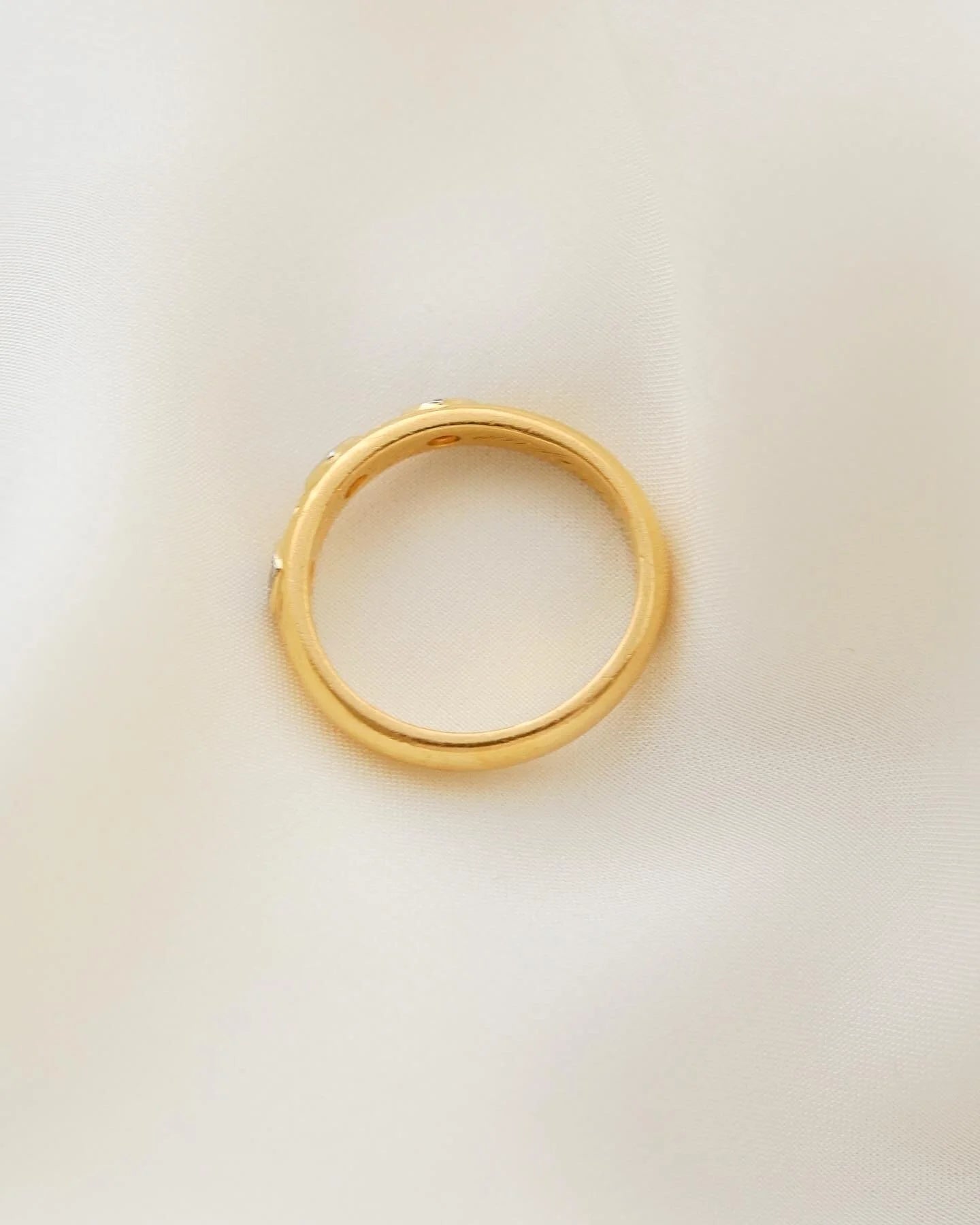 The Perfect High Carat Antique Stacking Ring Band 23K Gold 1923/1927