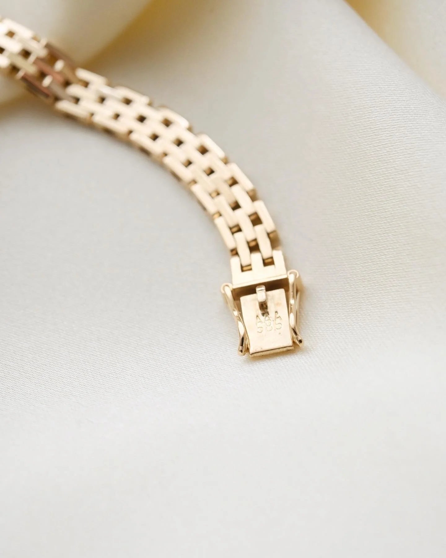 Gorg Mid Century Danish Bracelet 14K Gold 1960s