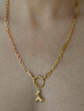 Extraordinary Heavy Antique Watch Chain 18K Gold 1900s