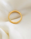 Sublime Cross Patée Engraved Ring 23K Gold 1939
