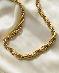 Extraordinary Stunning Rope Chain 18K Gold