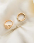 Danish Diamond 0.60 Carats Vintage Ring 18K Gold