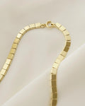 Sexy Fringed Cleopatra Necklace 14K Gold 1970