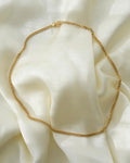 Swedish Vintage Curb Chain 18K Gold 1986