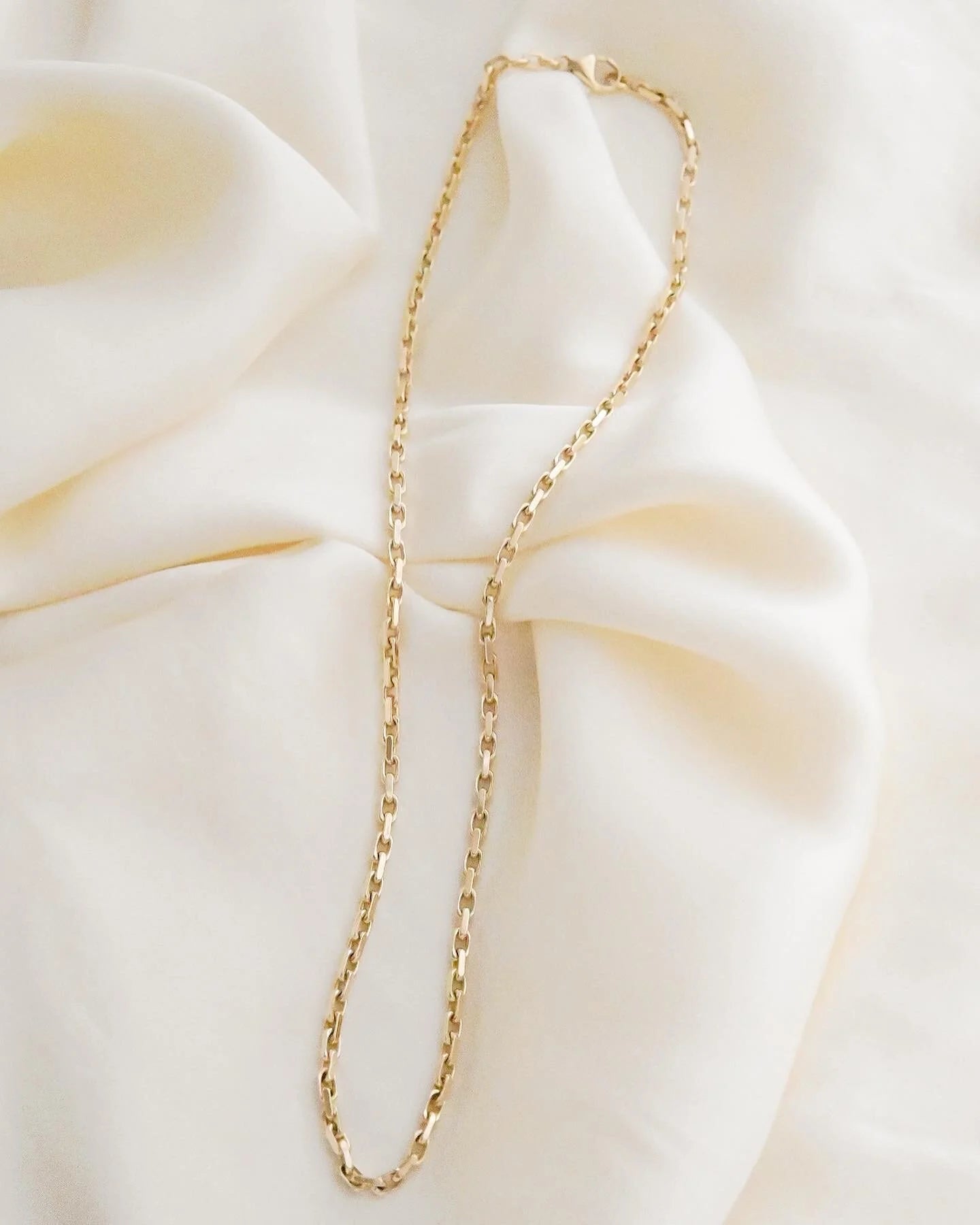 Beautiful Chunky Biker Link Chain 14K Gold
