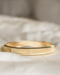 Gorg Satin Glow Bangle 14K 1960s