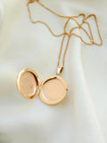 Antique Sun Bubble Pendant on Curb Chain 12 Grams 18K Gold Sweden