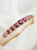 Antique Ruby & Diamond Dream Bracelet c. Beg. 1900s