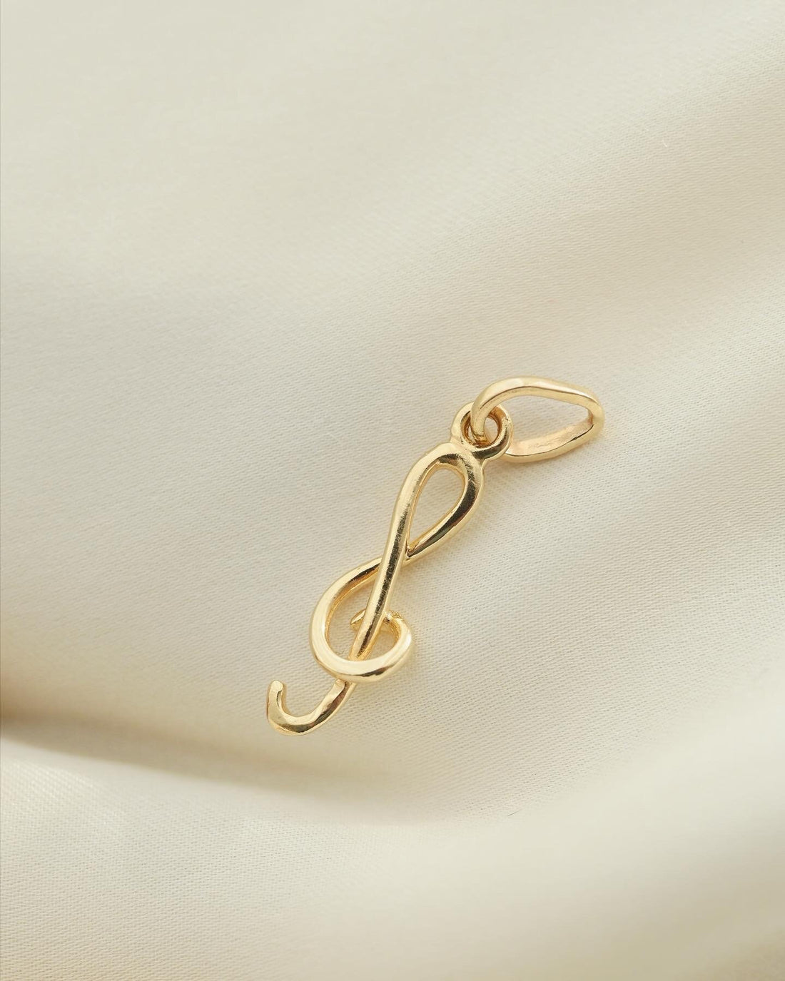 Key of G Pendant 14K Gold 1960