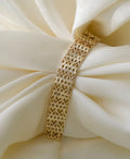 Big, Fat Juicy Y -Link Bracelet 14K Gold 1960s
