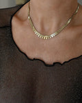 Superb 30 Grams Danish Vintage Mid Century Necklace 14K Gold 1970s