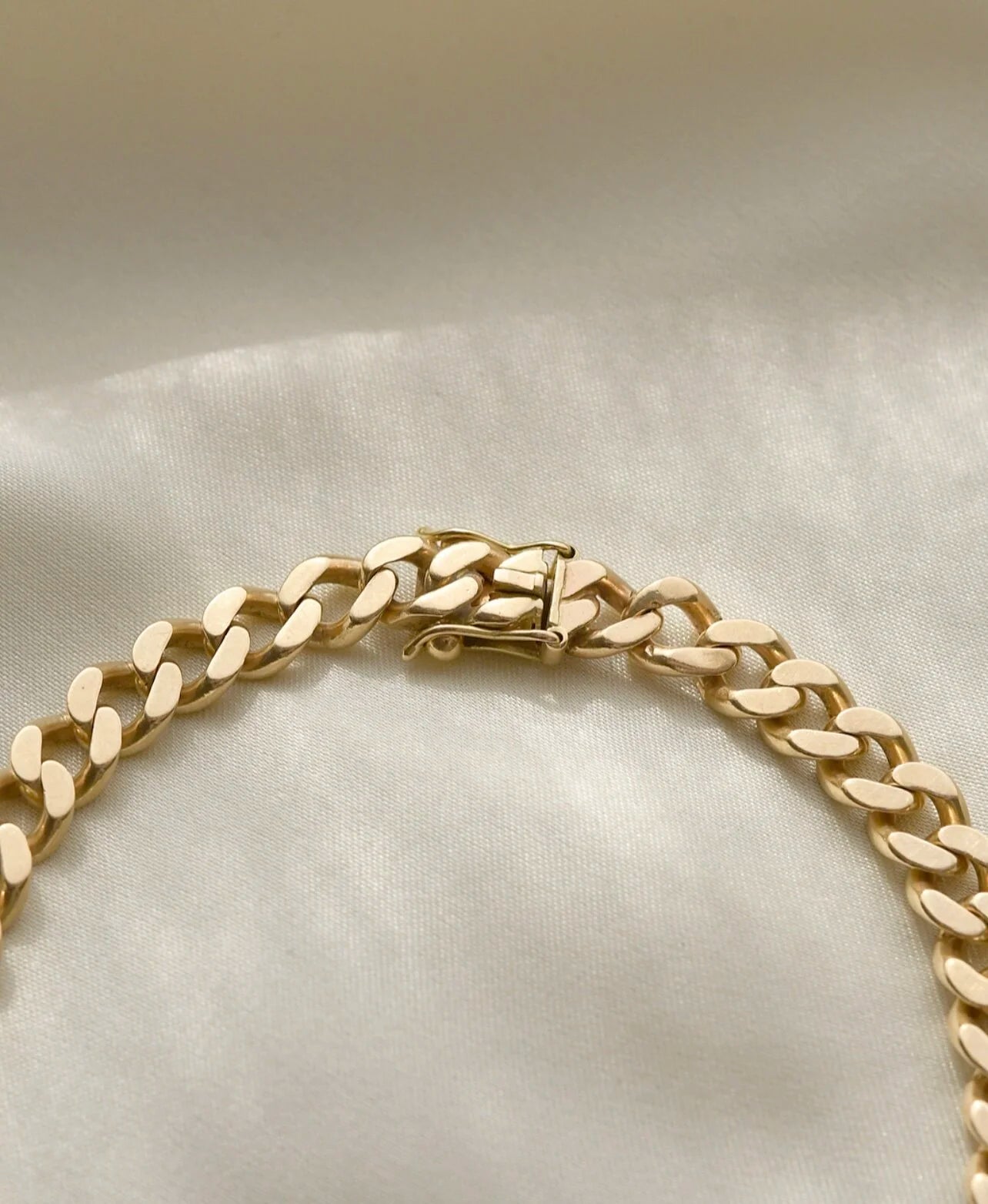 Substantial Danish Curb Link 14K Gold 20 Grams