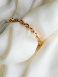 The Perfect Heavy Rose Gold Anchor Bracelet 18K Gold
