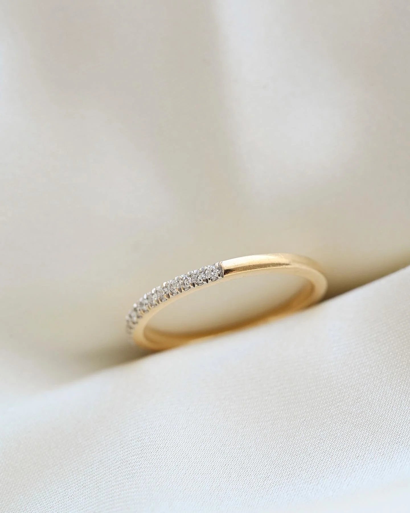 Gorg Estate Stacking Diamond Band 18K Gold