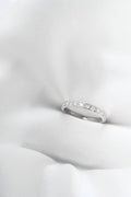 Beautiful Size 7.25 Diamond Ring 18K White Gold