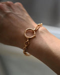 Magnificent Dream Bracelet Antique Watch Chain Sizeable 18K Rose Gold 1910