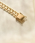 Beautiful Vintage X-link Bracelet 14K Gold