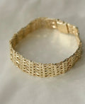 Big, Fat Juicy Y -Link Bracelet 14K Gold 1960s