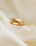 Old Wide Gold Band Stacking Ring 18K Gold 1900s