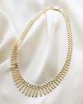 The Sexiest Big Cleopatra Necklace 14K Gold 1970