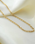 Rare Danish Mid Size Anchor Link Chain 14K Gold