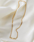 Rare 17 Inches Antique Watch Chain w Dog Clip 18K Gold 1934