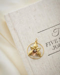 The most Perfect Orchid Pendant 18K Gold
