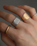 Vintage Diamond Ring by Lennart Abrahamson 18K Gold 1975