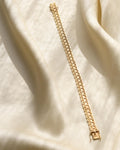 Beautiful Vintage X-link Bracelet 14K Gold